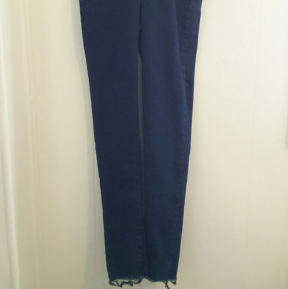 Free People mid rise destroyed jeans